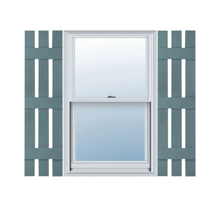 Ekena Millwork Builders Edge, TailorMade Three Board Spaced (3 Batten), Board-n-Batten Shutters, BES3120074004, PR BES3120074004